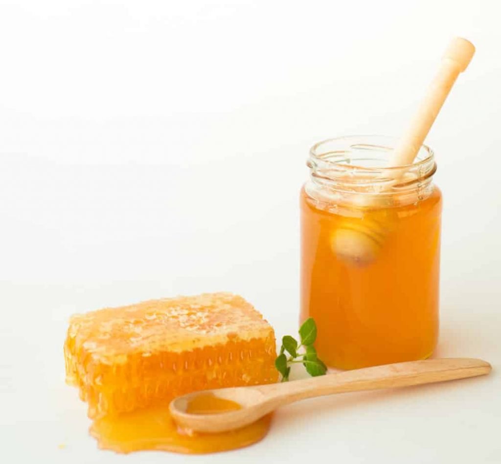 Fresh honey and comb from automatic beehive