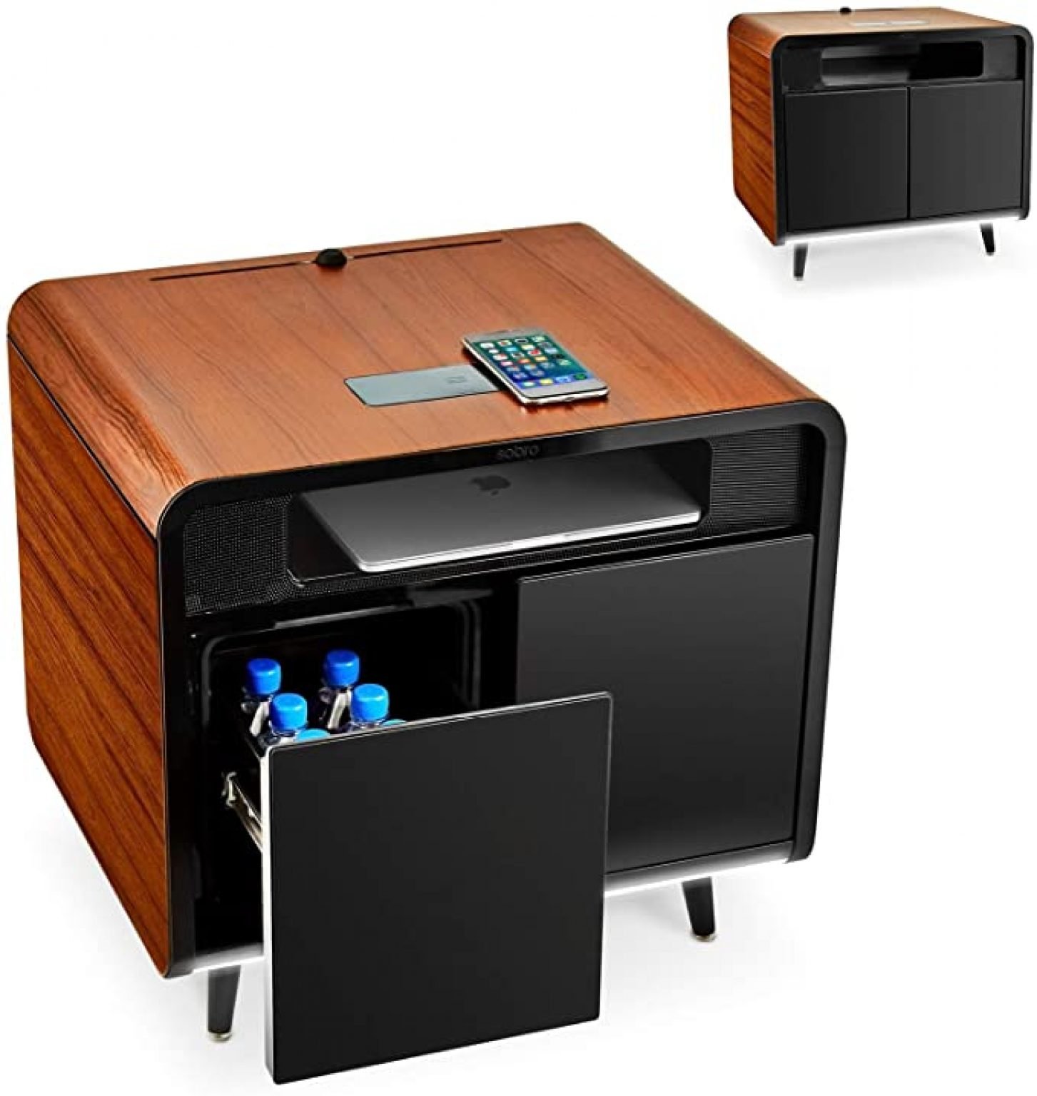 Sobro Smart Coffee Table with Fridge, USB and Speakers | Amazon Finds 2021